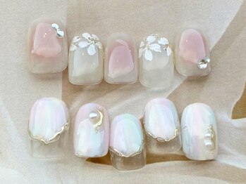 ココロ 新橋(kokoro)の写真/【毎月変わる定額design☆】大人気の定額デザインご用意しております!手書きアート自信あり◎