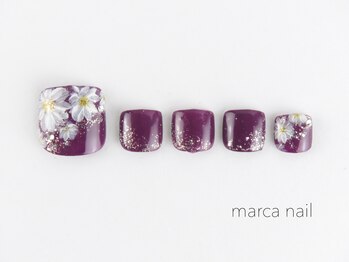 マルカネイル(marca nail)/フット定額アートコースオフ込み