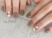 ラ フルール(La Fleur)/アーガイル　チェック　秋カラー