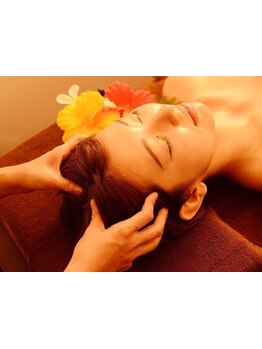 ヘッドスパで癒されたい