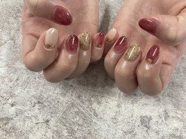 ボルドーネイル