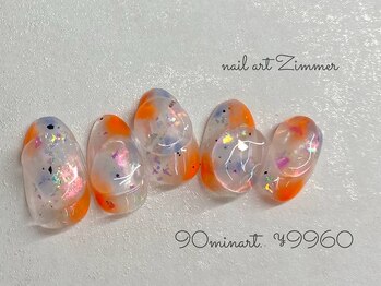 ネイルアート ジマー/90minart ¥9960