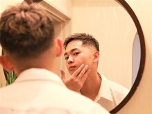 ディメンション 新宿(DiMENSION)/化粧水・乳液仕上げ！ヒゲ脱毛☆