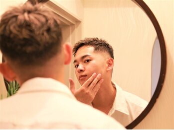 ディメンション 新宿(DiMENSION)/化粧水・乳液仕上げ！ヒゲ脱毛☆