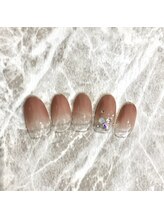 ビューティーアンドスパ セレクトプラス(Beauty & Spa treatment Select +)/ストーングラデーションネイル