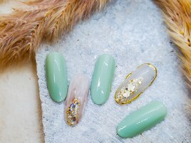 ☆きれいめニュアンスネイル