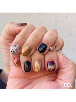 トゥーネイル バイ フォーク 仙川(To.nail byFOLK)/定額デザインネイル