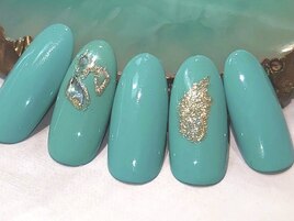 控えめニュアンスネイル