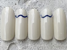 フリークネイル(FREAK Nail)/うねうねぷっくりライン ¥7000