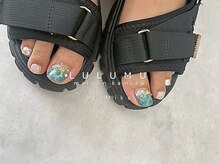 ルルム メゾン カミス(LULUMU maison kamisu)/Miku【フット１本アート】