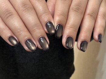 クレイ(clay.)/深みのあるパープルマグネット