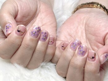 アムレート ネイル 蕨(Amuleto NaiL)の写真/《新作更新中》豊富なデザインをご用意しているので毎月飽きずネイルを楽しめる♪トレンドアートもお任せ★