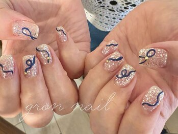 グロンネイル 三鷹台(gron nail)の写真/季節に合わせたニュアンスデザイン豊富にご用意☆爪にも優しいフィルイン/パラジェル導入サロン![三鷹台]