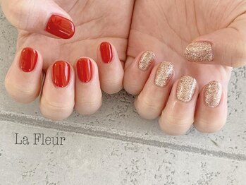 ラ フルール(La Fleur)/ちぐはぐ 秋色 モード