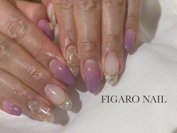 イヴ アイラッシュアンドネイル(Eve eyelash&nail)/オトナlilac colour .