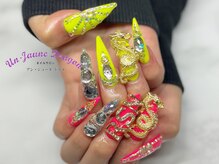 アン ジョーヌドラゴ/【ロングネイル】ネオンネイル
