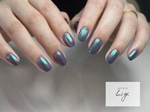 リジ(Ligi.)の雰囲気（オーロラやちゅるちゅるネイルも得意です☆）