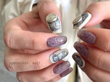 アプリシーエイトネイル(appreciate nail)/サンプルデザイン♪