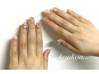 リボン　花　ミラー　