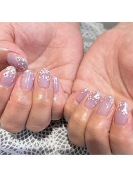 ヴァン カウンシル 伊那(VAN COUNCIL)/お客様ネイル☆紫陽花デザイン