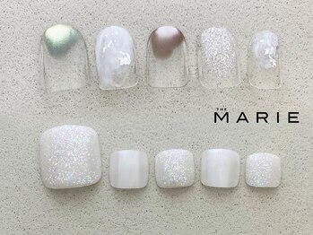 ザマリー 神戸マルイ店(THE MARIE)の写真/★オフ込み定額¥6600！アートの種類も豊富♪デザイン＆爪の形もご提案！手足同時施術OK/１week保証付き♪