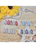 初回他店オフ無料】定額ジェルBコース(サンプルから選択)¥8250→5500　60分