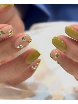 ロミー(Rommy)/先取り春ネイル