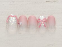 ノーネイル 川越(NO NAIL KAWAGOE)/リボン　￥4990