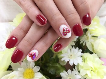 バレンタインネイル♪