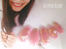 アグニークリッシェ(Agunik Riche)/【チークネイル】