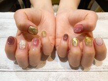 ネイルアルケー(Nail ARCHE)/秋ニュアンス