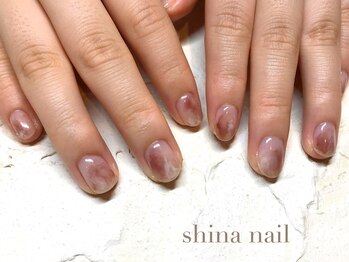 シナネイル 清澄白河店(SHINA NAIL)/クリアニュアンスマーブル♪