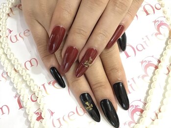 ネイルミュージアム(Nail Museum)/【秋】2色ネイル