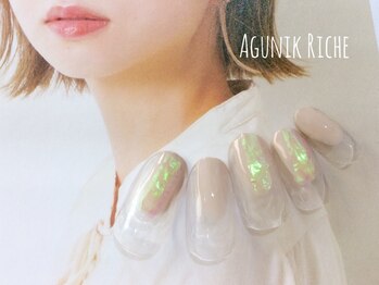 アグニークリッシェ(Agunik Riche)/【オーロラネイル】