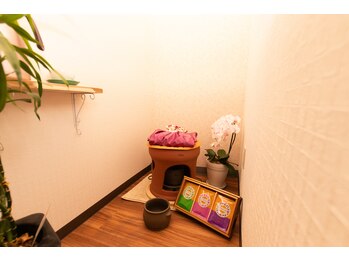 リフレーテ 道玄坂店/黄土よもぎ蒸しで『ととのう』