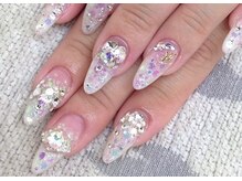 エムアイネイル(MI nail)/スカルプアートつけ放題￥12300