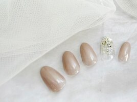 ビジューネイル/ラメグラネイル