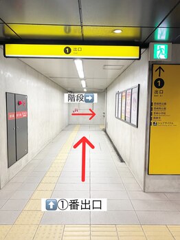 ユーアイ 梅田中津店(Yuueye)/Yuueye梅田中津【道順・2】