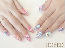 ローブド(ROBED)/持ち込みアートネイル