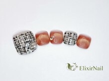 エリクサーネイル 長堀橋(Elixir Nail)/フットやり放題／クーポン使用