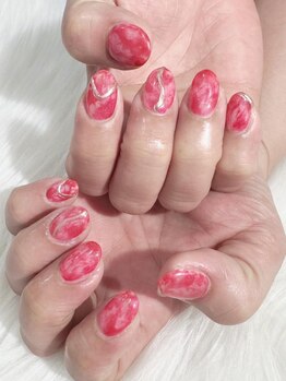 はあとねいる 春日井店の写真/《定額メニューをこの価格で!》ハンドもフットも一律¥4400☆カラーから選べるトレンドデザイン多数ご用意！