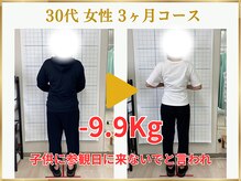 東広島あい整体院/産後のママさんダイエット実績