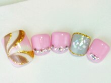 ネイルサロン ドレリッチ 大宮店(drerich)/ミルキープッチ