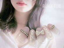 アグニークリッシェ(Agunik Riche)/【リボンネイル】