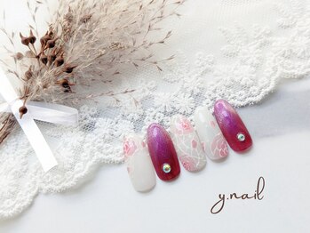 ワイネイル(Y.nail)/華やかデザイン