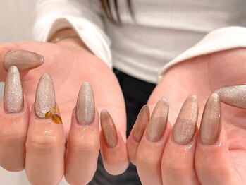 ワイワイ(yy)/秋マグネットネイル