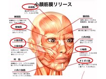 トトノエル(TOTONOEL)の雰囲気（小顔筋膜リリースで表情筋を刺激します）