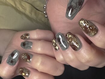 ルマート 池袋東口店(Lumart)の写真/《池袋/ニュアンスネイル》季節感をおさえた他と被らない様々なニュアンスデザインをご用意◎