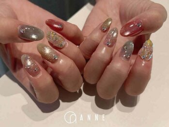 アンネ 渋谷店(ANNE)の写真/【当店人気No.1／Monthlyデザインコース】迷ったらこれ♪毎月変わる最旬のデザインがお得に楽しめる◎