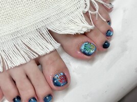 花火フットデザイン